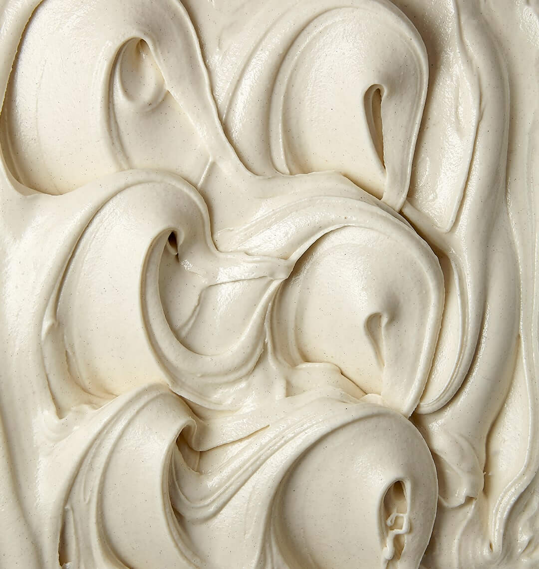 Bourbon vanilla ice cream texture