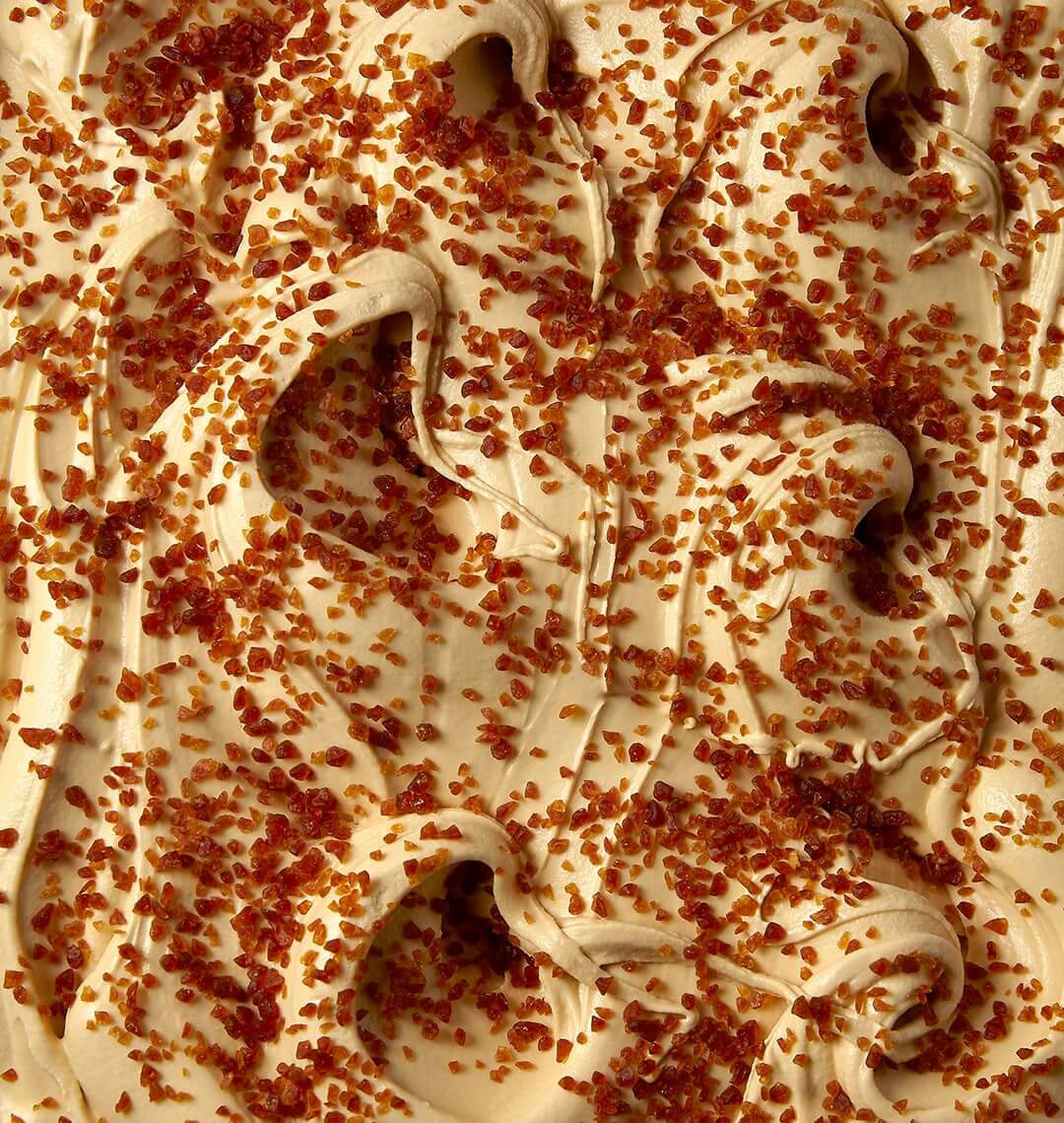 Salted butter caramel ice cream texture