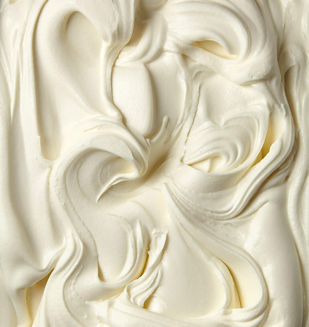 Texture of 0% fat yogurt ice cream