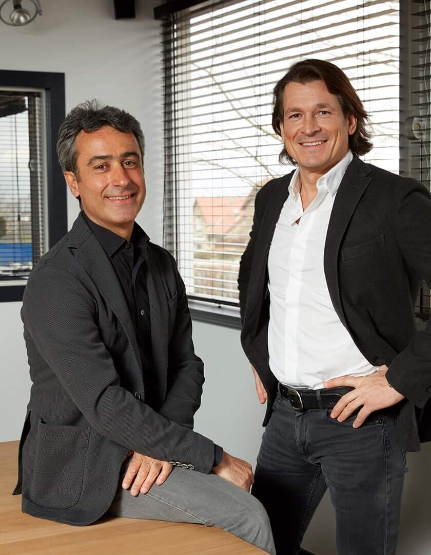 Cristiano Sereni & Paolo Benassi, fondateurs d'Amorino