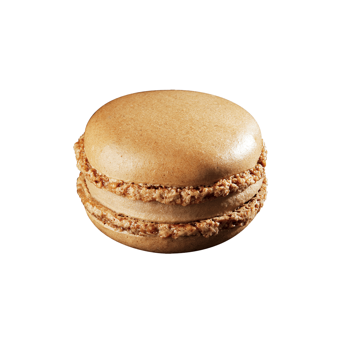 Macaron glacé au café