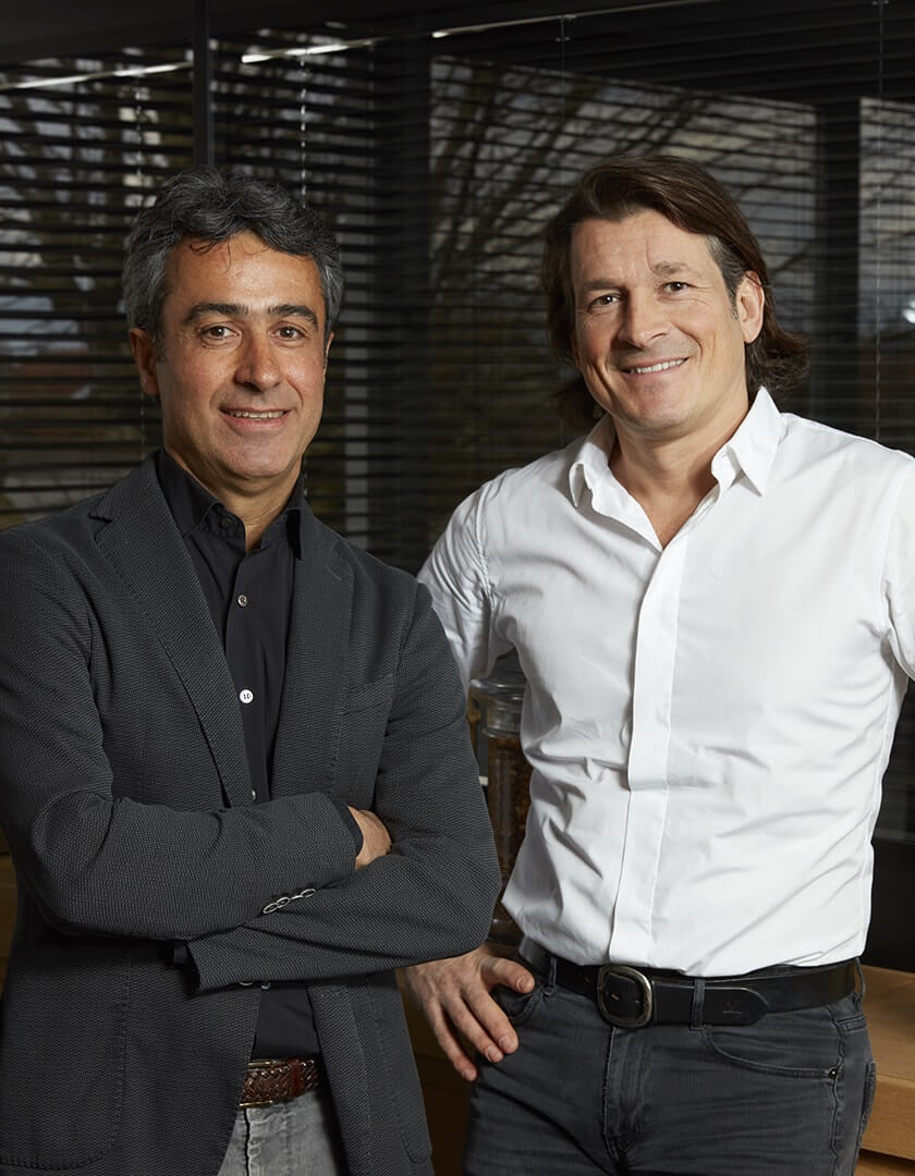 Cristiano Sereni & Paolo Benassi, fondateurs d'Amorino
