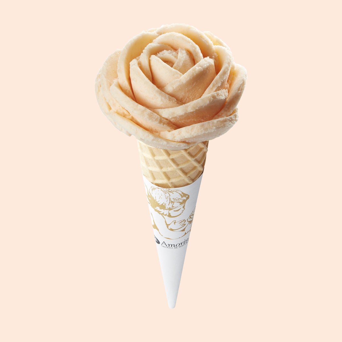 cornet de glace, parfum melon