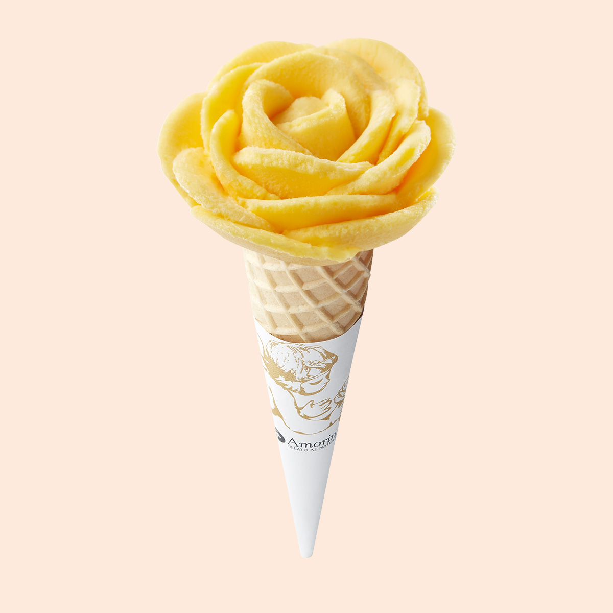 Cornet de glace, parfum mandarine acerola