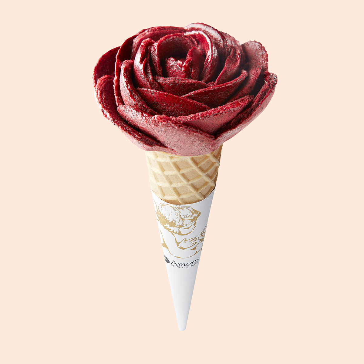 Cornet de glace, parfum Myrtille Açai