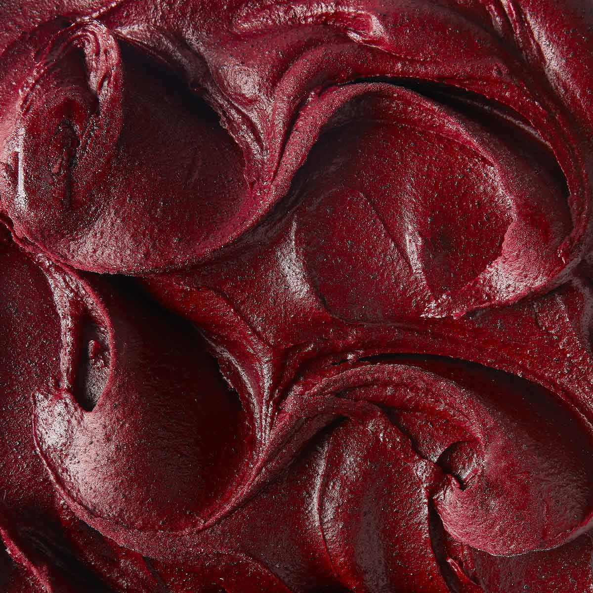 Texture du sorbet Myrtille Açai